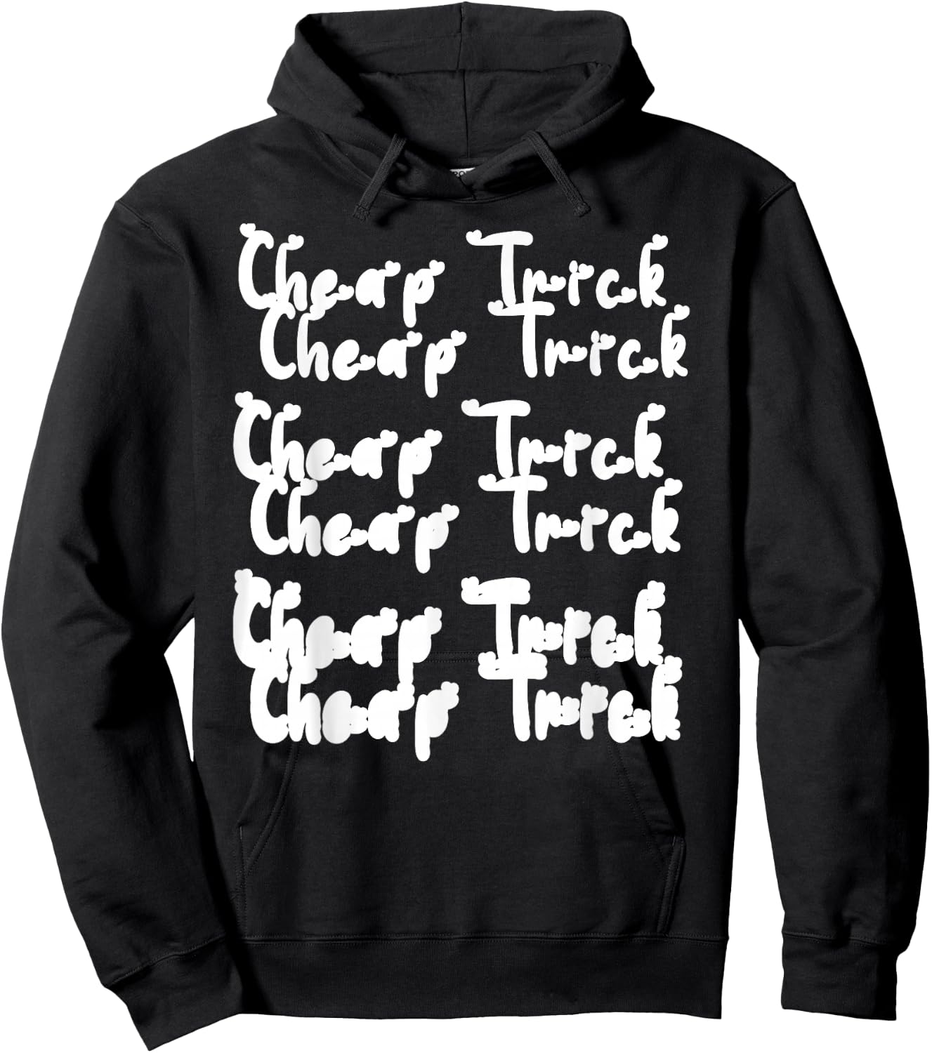 Cheap Tricks Art Rock Vintage Hoodie - Hoodie | Black
