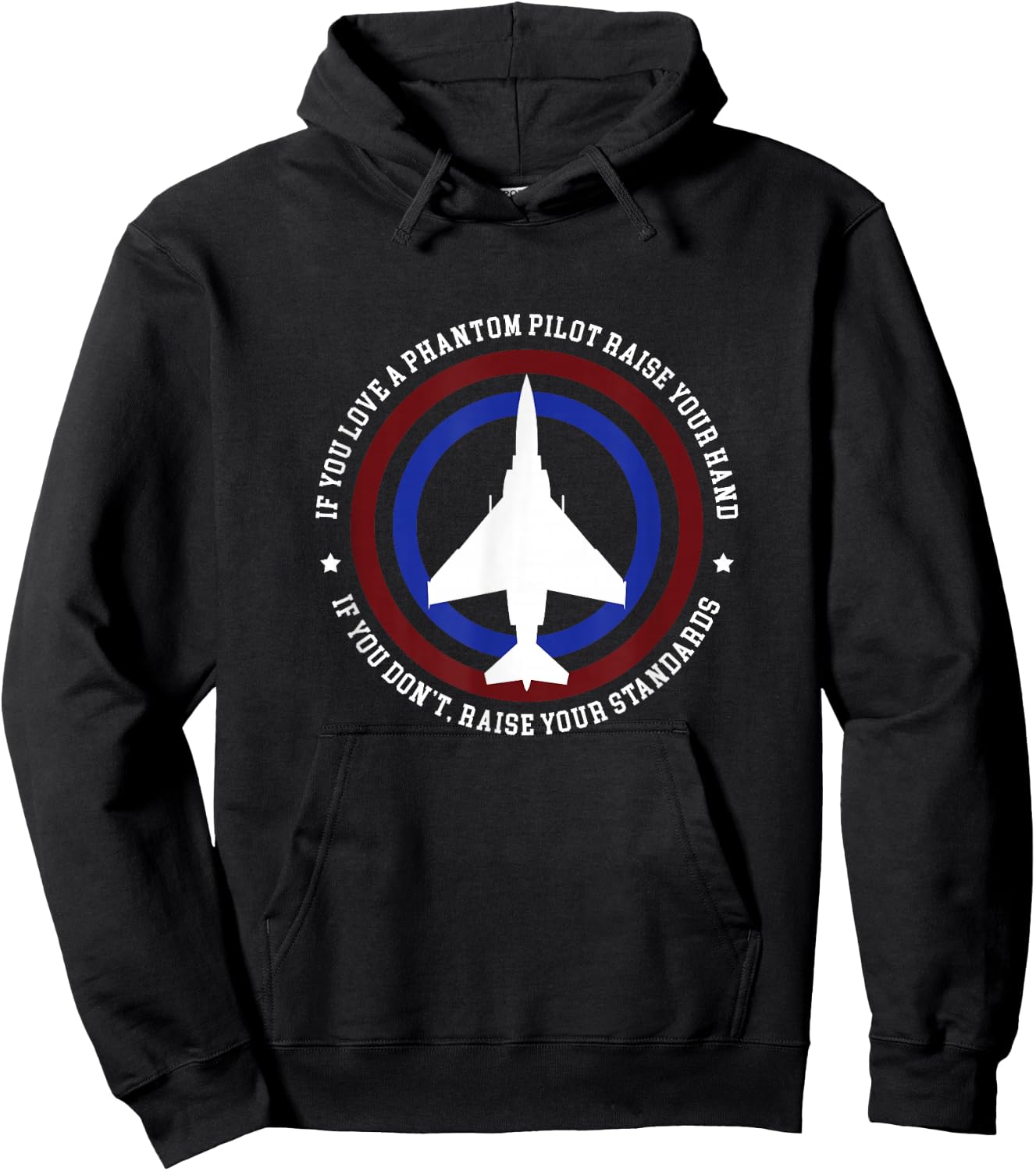 Funny Fighter Pilot Quote - F-4 Phantom Hoodie - Hoodie | Black