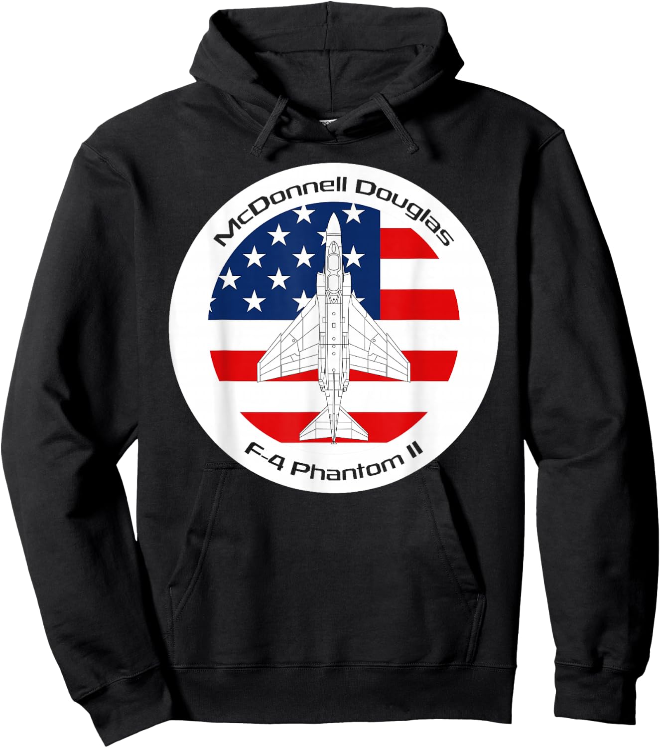 McDonnell Douglas F-4 Phantom II Hoodie - Hoodie | Black