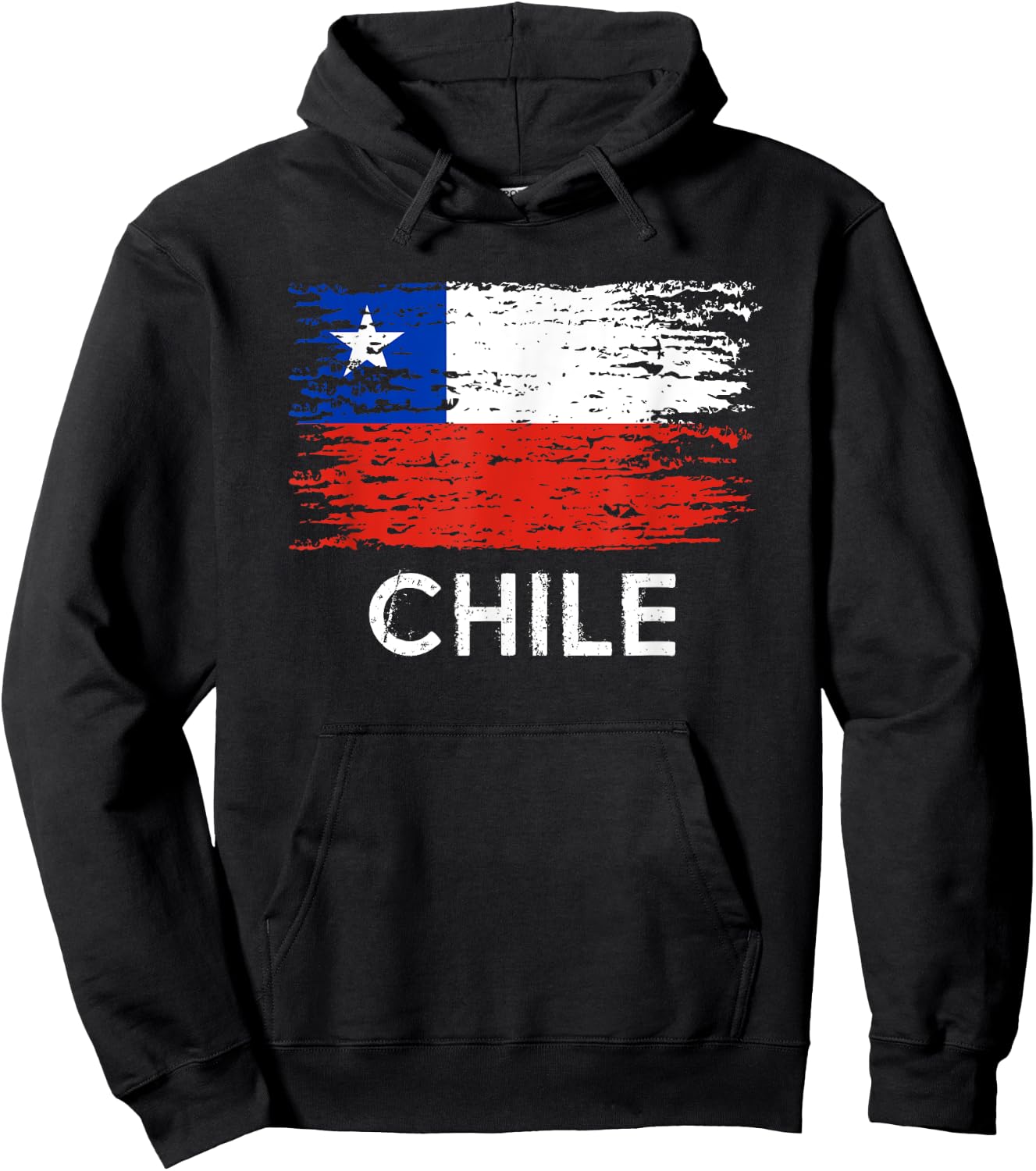 Chilean Flag Pride Vintage Chilean Root Gift Chile Hoodie - Hoodie | Black