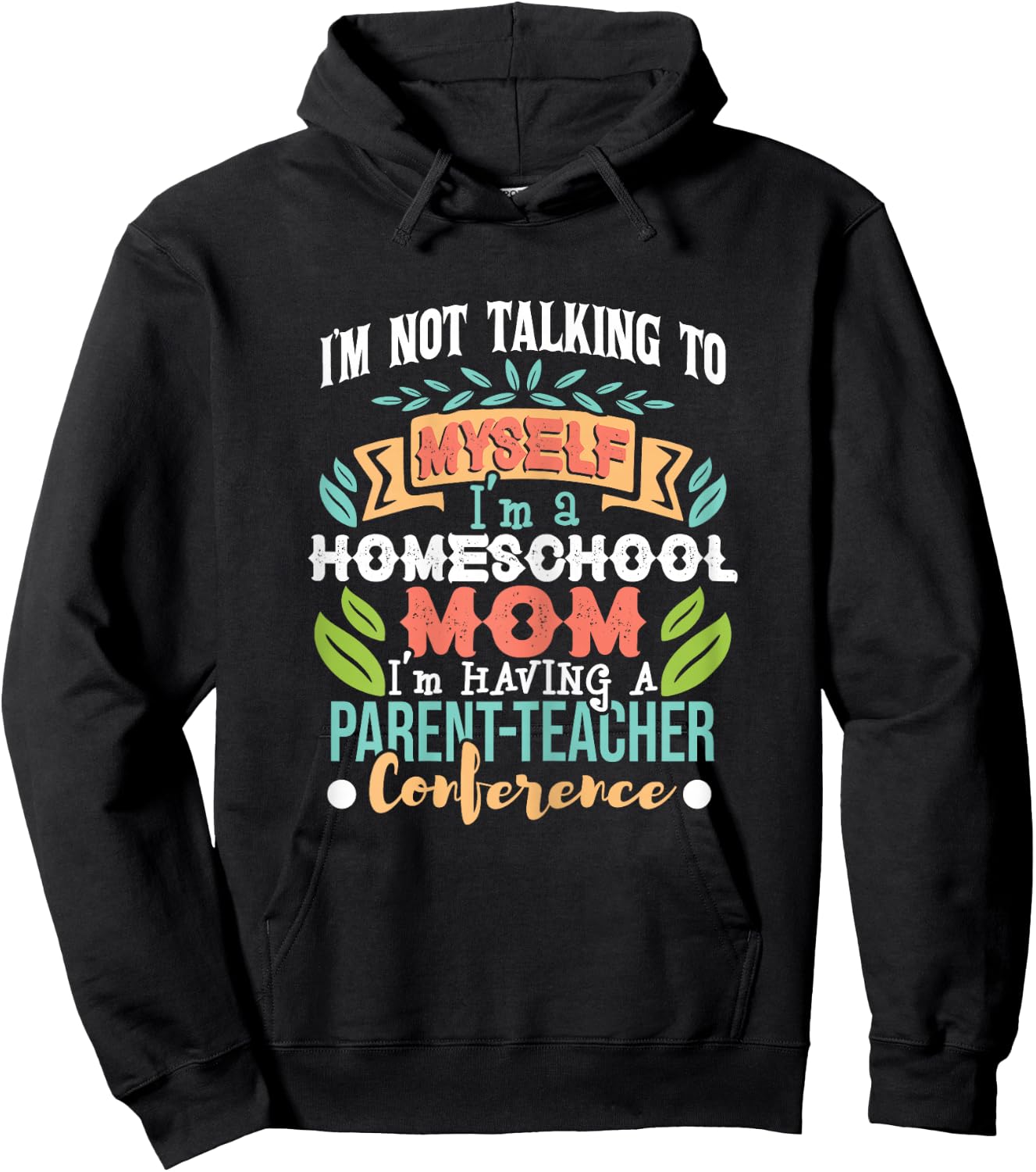 Homeschool Mom Having A Parent-Teacher Conference Women Hoodie - Hoodie | Black