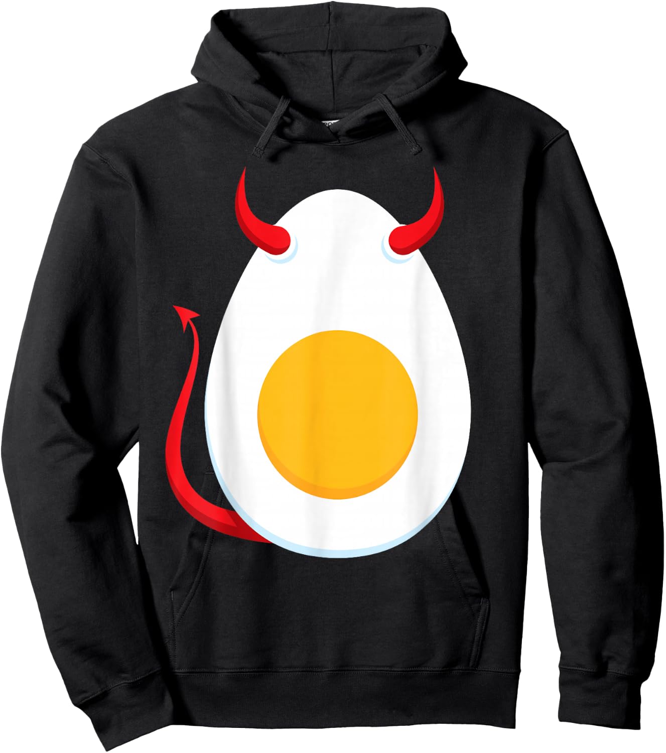 Pretend I'm a Deviled Egg Funny Teacher Halloween Costume Hoodie - Hoodie | Black