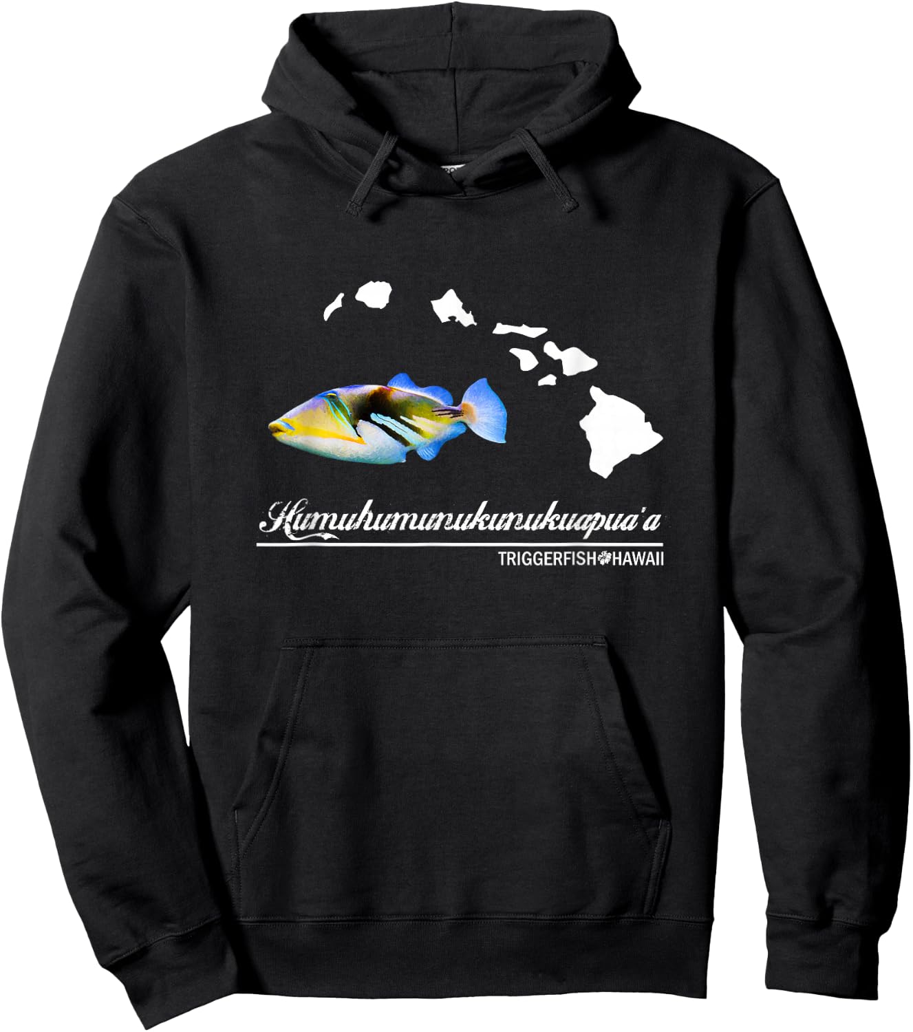 Humuhumunukunukuapua'a Triggerfish Hawaii Shirt Hoodie - Hoodie | Black