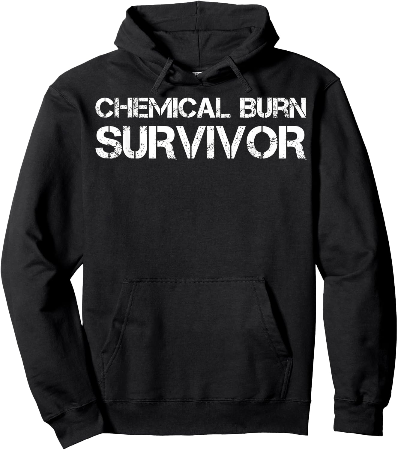 Chemical Burn Survivor Hoodie - Hoodie | Black