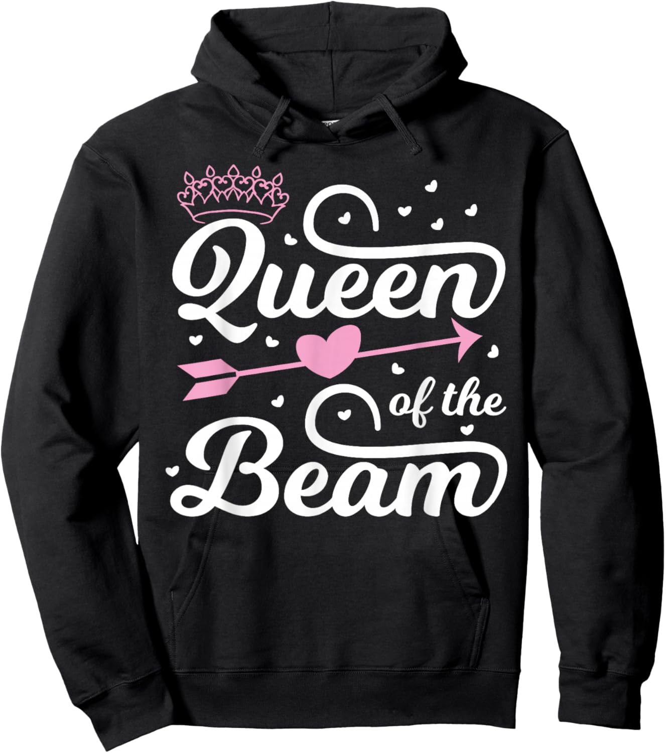Gymnastics Outfit & Clothing - Gymnast Queen of the Beam Hoodie - Hoodie | Black