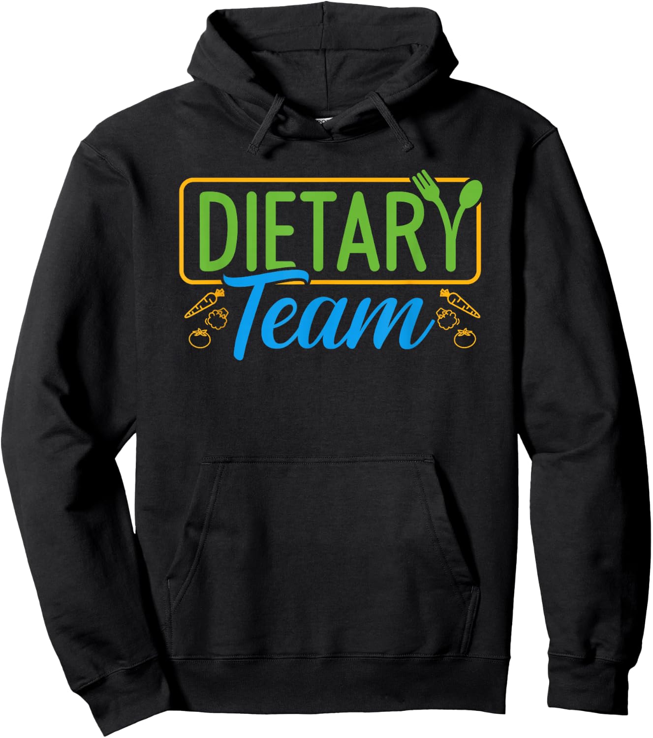 Dietary Team Registered Dietitian Dietary Aide RD Dietician Hoodie - Hoodie | Black