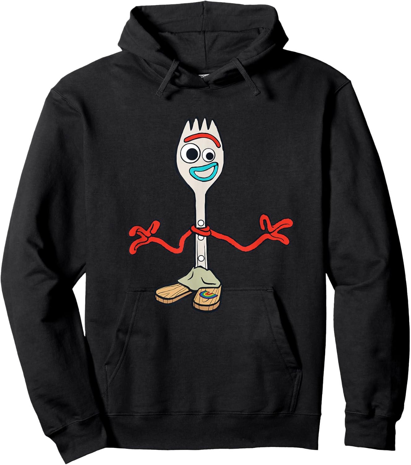 Disney Pixar Toy Story 4 Forky's Here Hoodie - Hoodie | Black