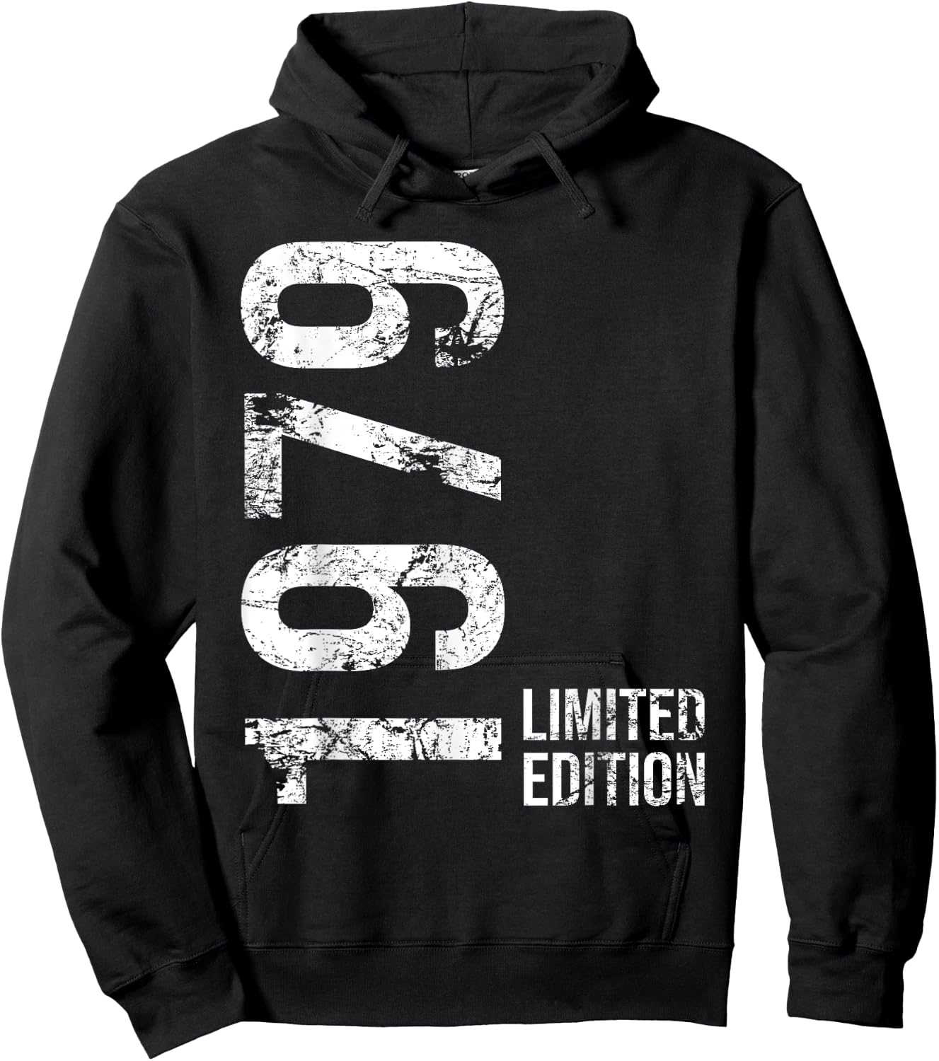 46th Birthday 46 Years Old Man Woman Vintage 1979 Hoodie - Hoodie | Black