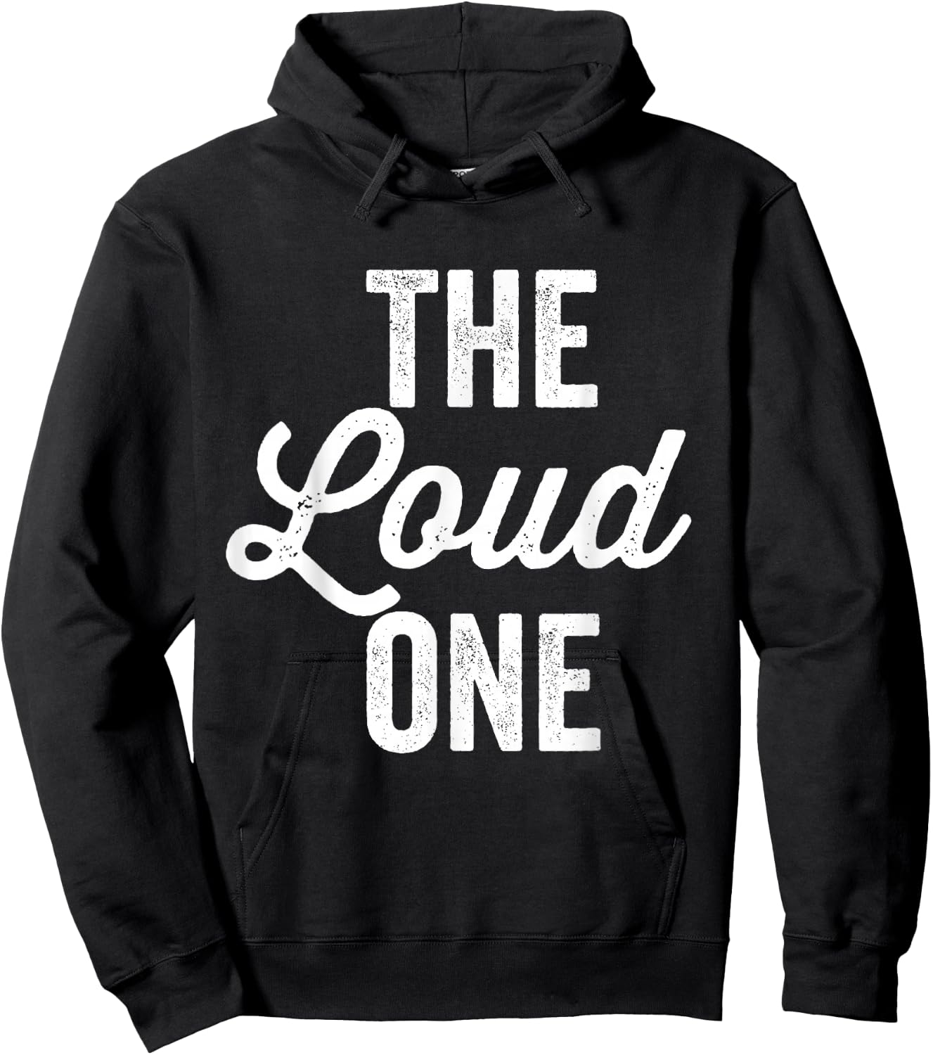 The Quiet One Loud One Matching Couples Bff Bestfriend Hoodie - Hoodie | Black