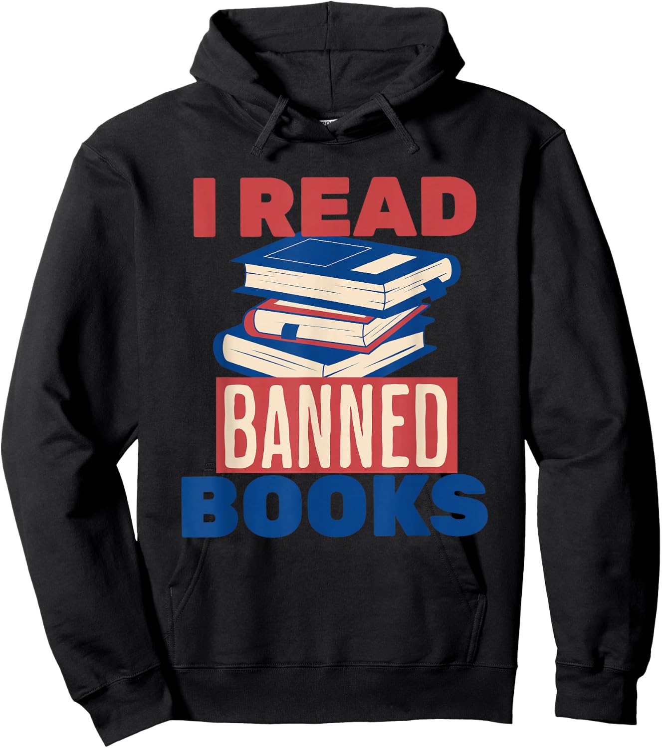 I Read Banned Books Lover Bookworm Reading Librarian Women Hoodie - Hoodie | Black