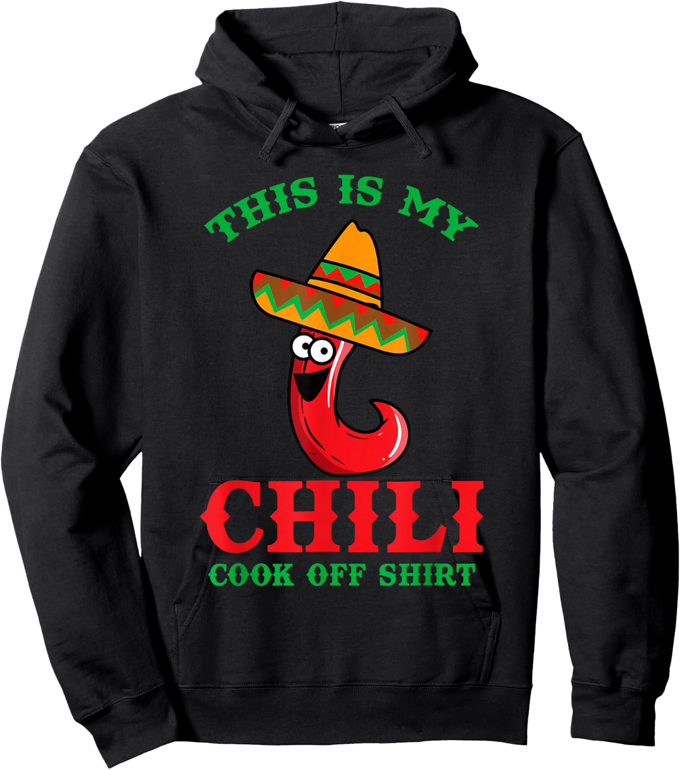 This Is My Chili Cook Off Shirt Funny Best Contest Winner Hoodie - Hoodie | Black