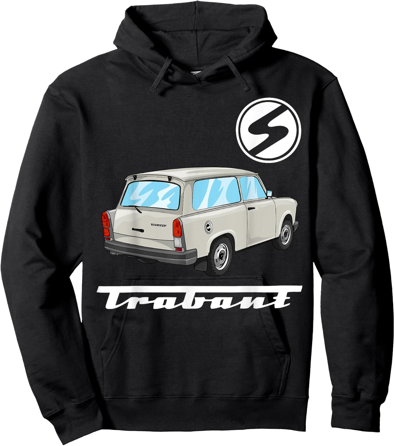 Trabant 1.1 Trabi 601 Trabant Pot DDR East Germany Hoodie - Hoodie | Black