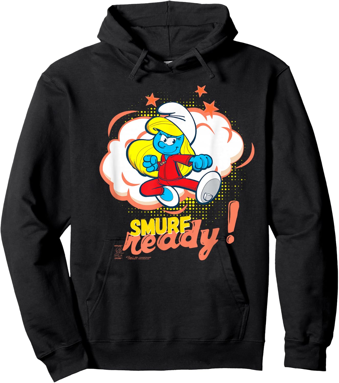 The Smurfs Smurfette is Smurf Ready! Hoodie - Hoodie | Black