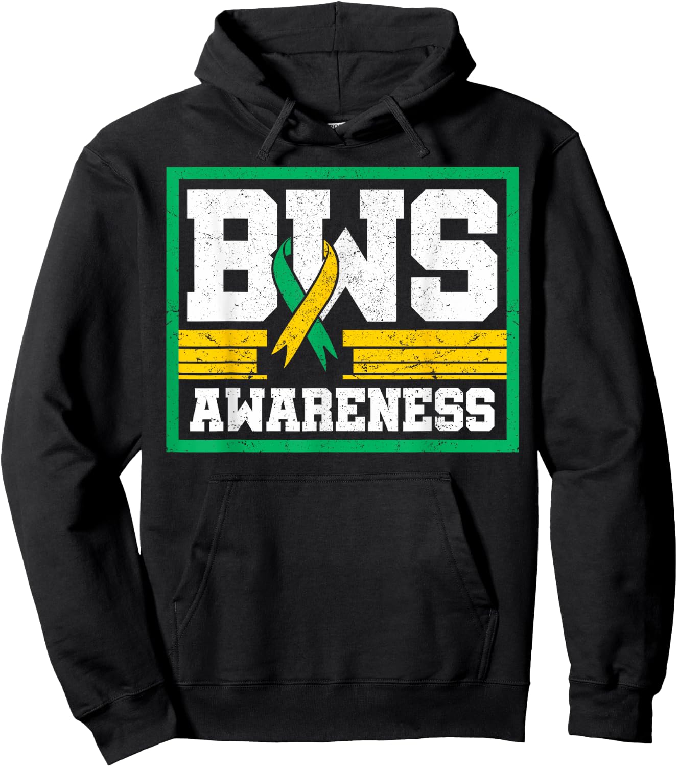 Beckwith–Wiedemann Syndrome Awareness Advocate BWS Warrior Hoodie - Hoodie | Black