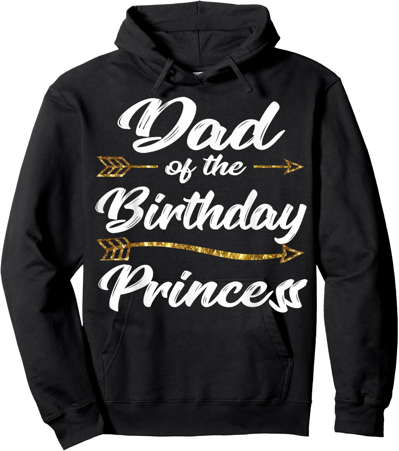 Dad of the Birthday Princess Girl for Father Daddy Papa Hoodie - Hoodie | Black