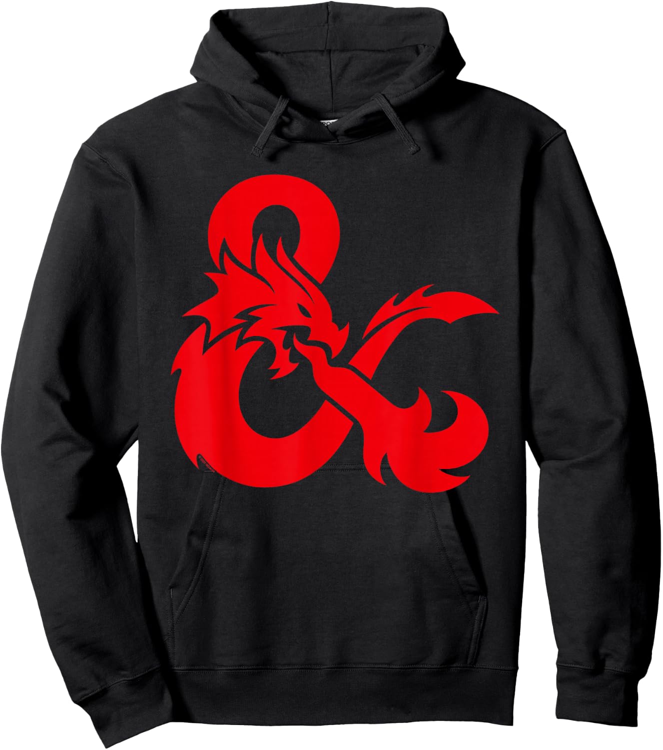 Dungeons & Dragons Ampersand Only Logo Hoodie - Hoodie | Black