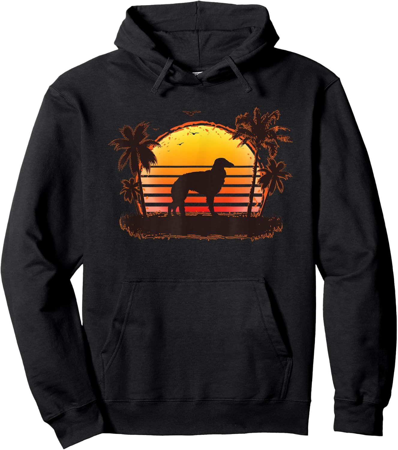 Silken Windhound Dog Breed Hoodie - Hoodie | Black