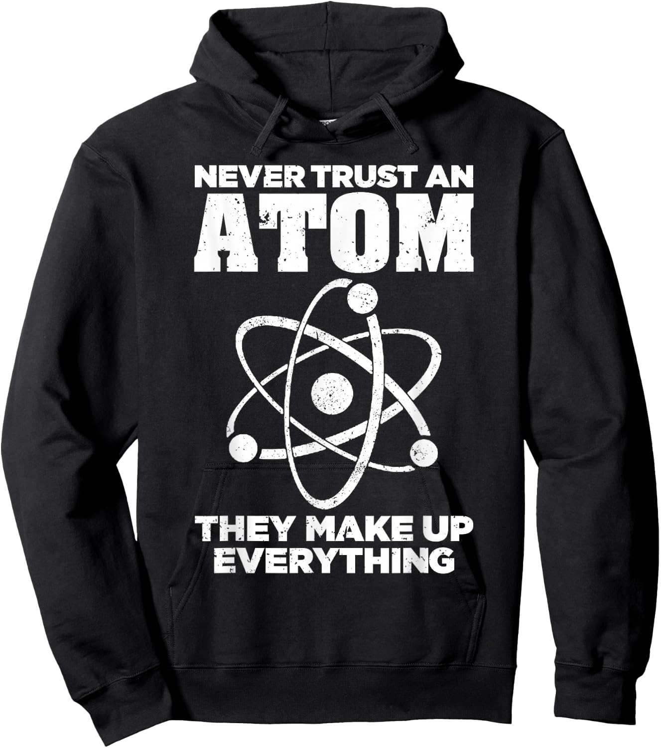 Funny Atom Art Men Women Stem Molecule Chemistry Teacher Hoodie - Hoodie | Black