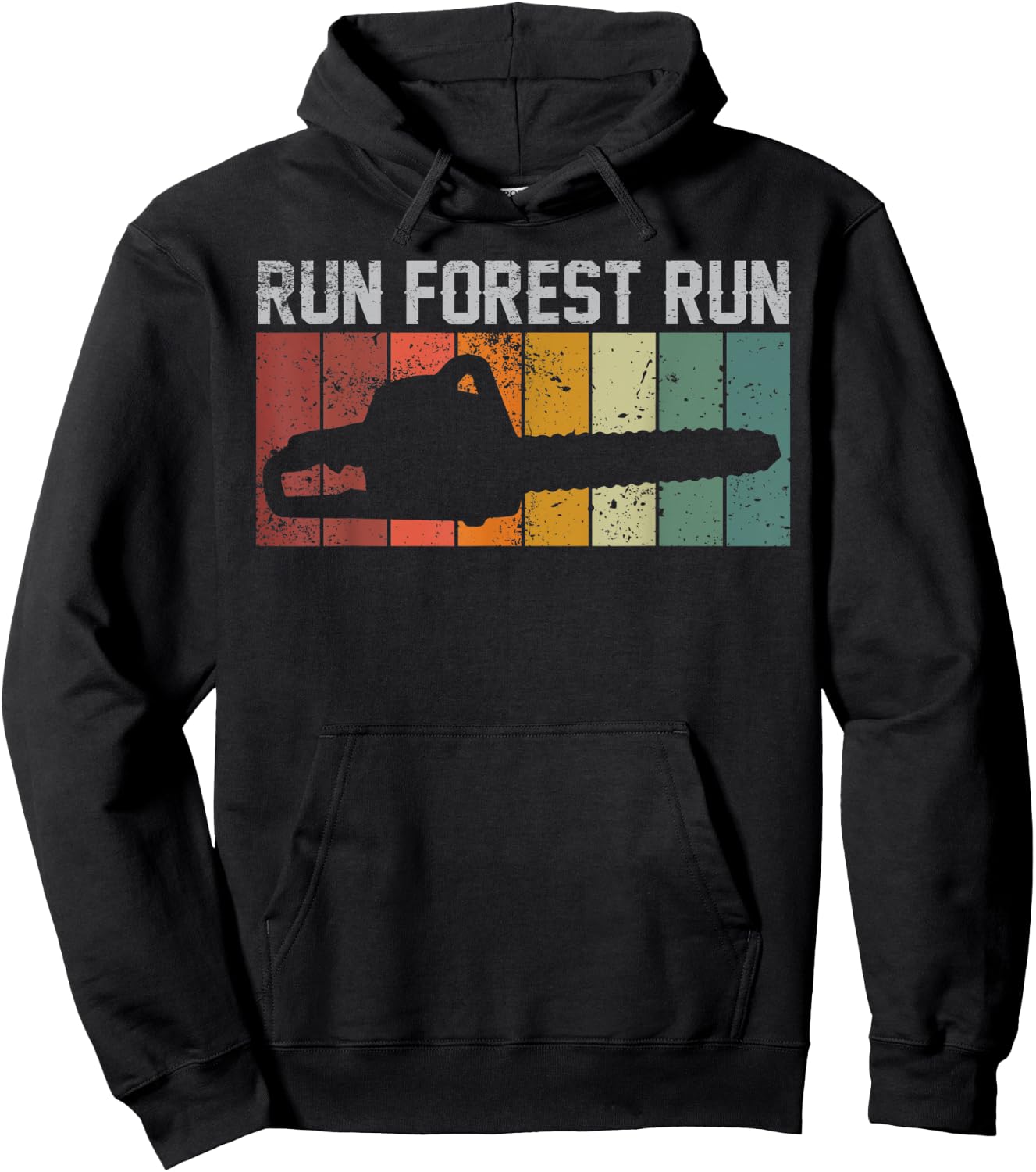 Lumber Jack Chop Wood Chainsaw Hoodie - Hoodie | Black