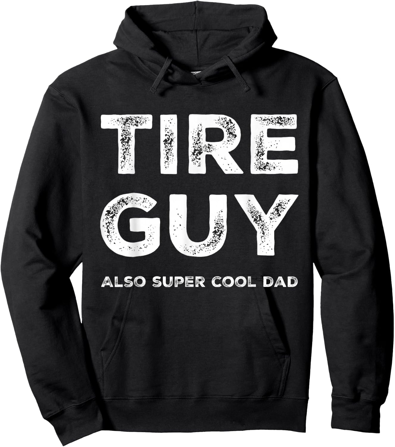 Tire Guy Funny Car Mechanic Costume Hoodie - Hoodie | Black
