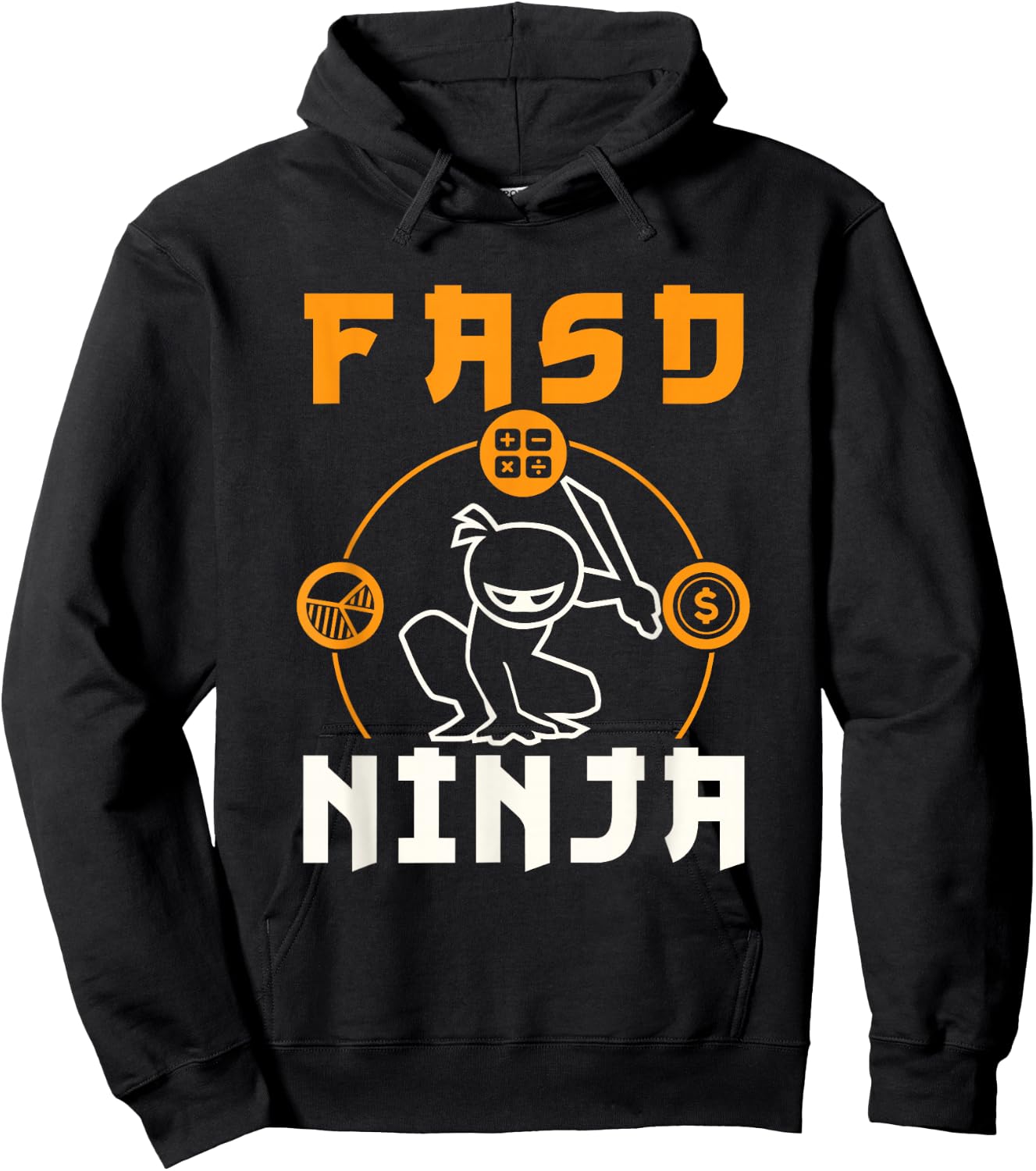 FASD Ninja Finance Accounting Accountant CFO Staff Hoodie - Hoodie | Black