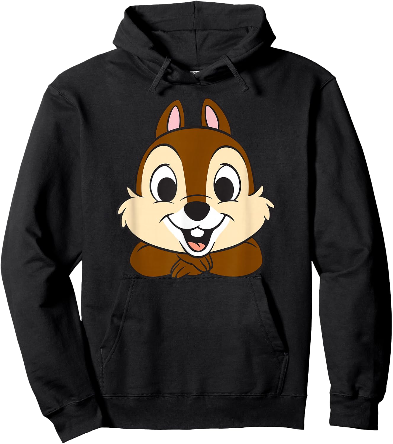 Chip 'N Dale Rescue Rangers - Chip Chipmunk Hoodie - Hoodie | Black