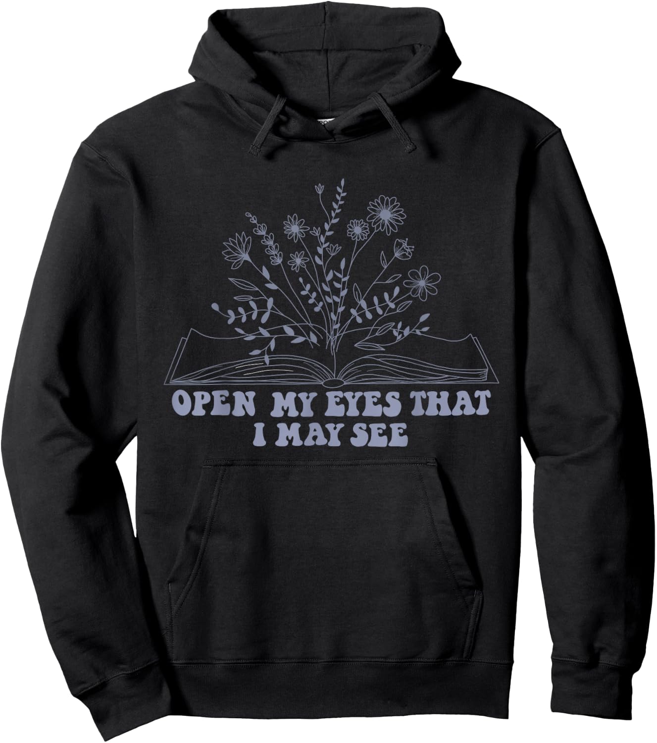 Open my eyes Hoodie - Hoodie | Black