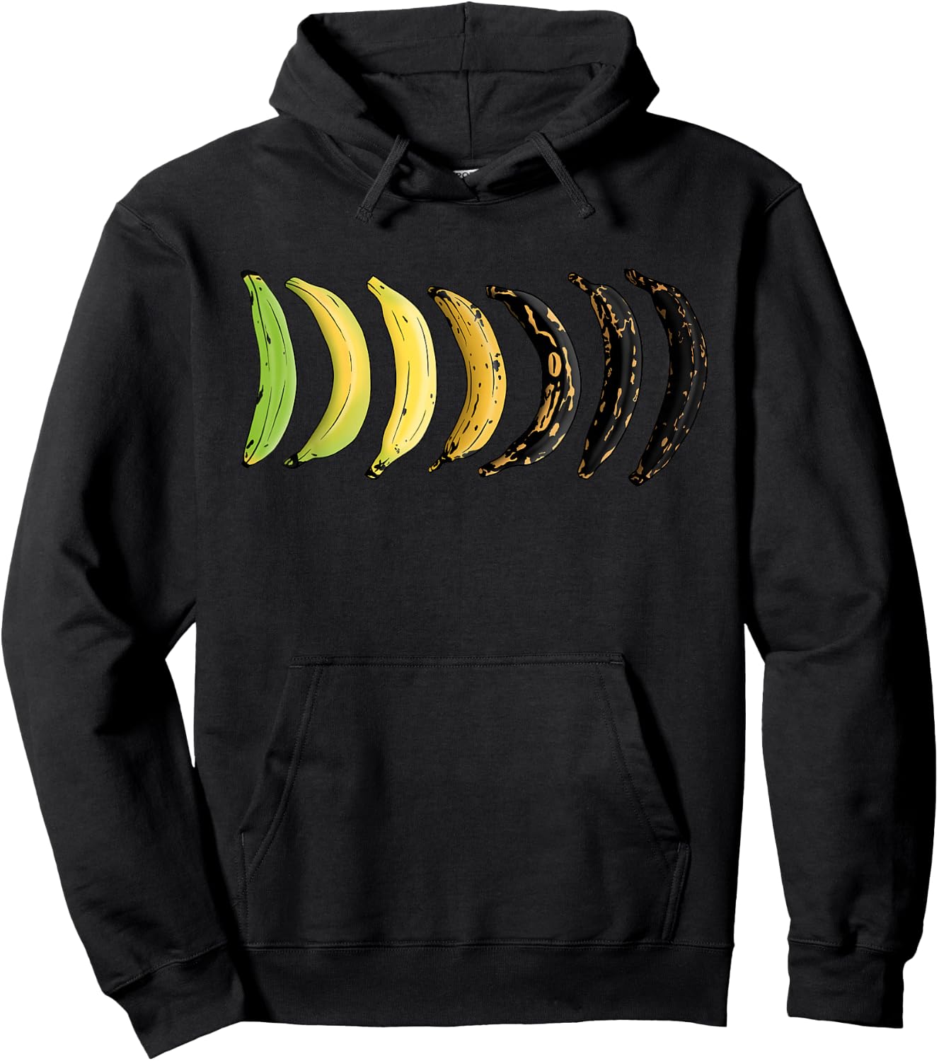 Dominican Republic Favorite Food | Puerto Rican Plantains Hoodie - Hoodie | Black