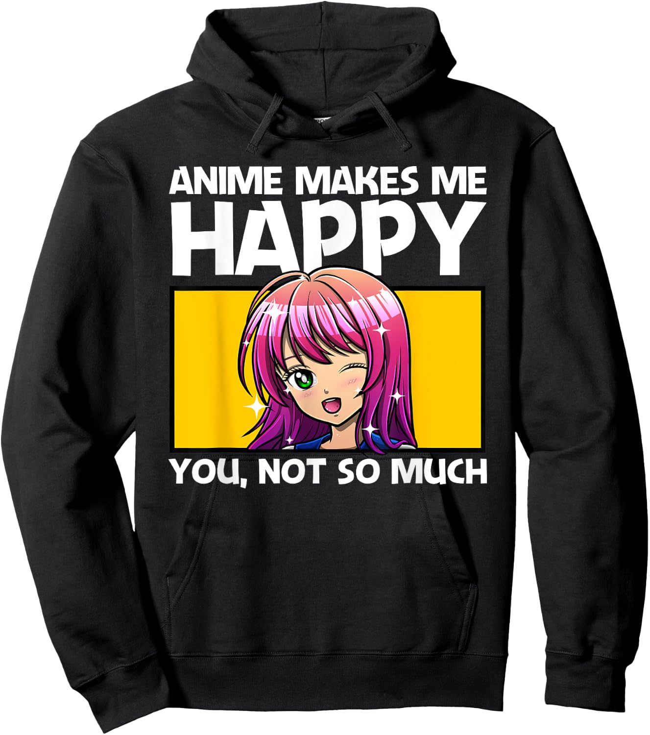 Anime Art Teen Girls Men Anime Merch Anime Lovers Hoodie - Hoodie | Black