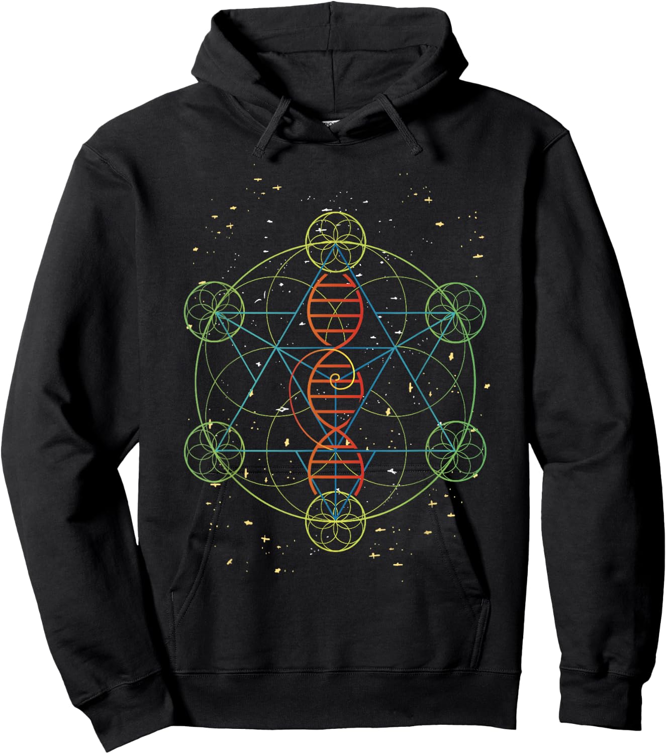 DNA Strand Genetics Biologist Science Day DNA Hoodie - Hoodie | Black