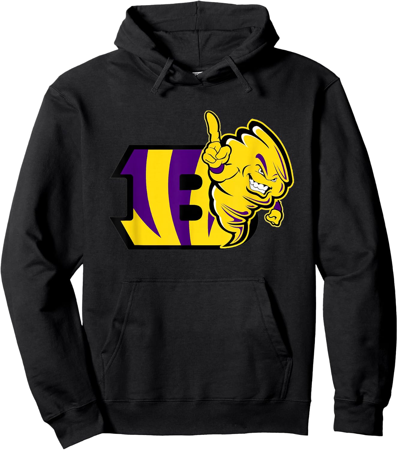 Galveston Ball High School Mascot Alumni Clothing & Apparel Hoodie - Hoodie | Black
