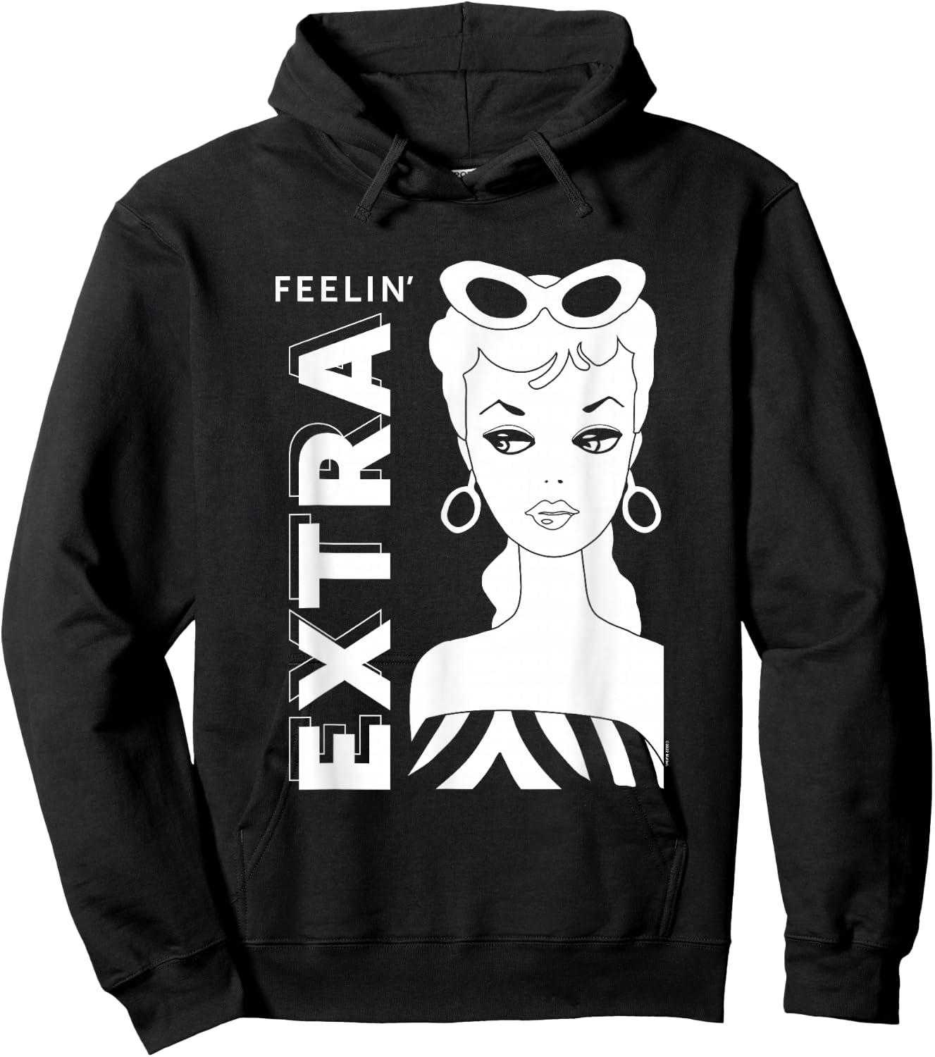 Barbie - Feelin' Extra Hoodie - Hoodie | Black