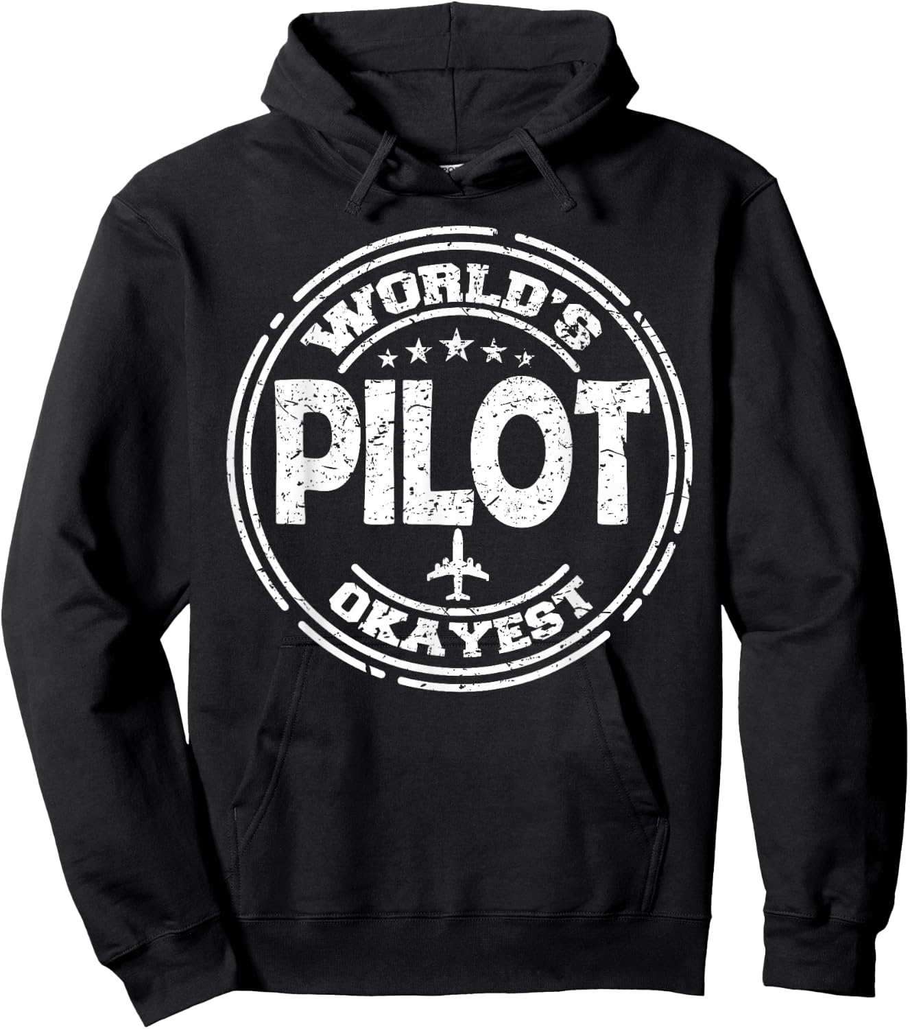 The World's Best or Best in Order Pilot Hoodie - Hoodie | Black