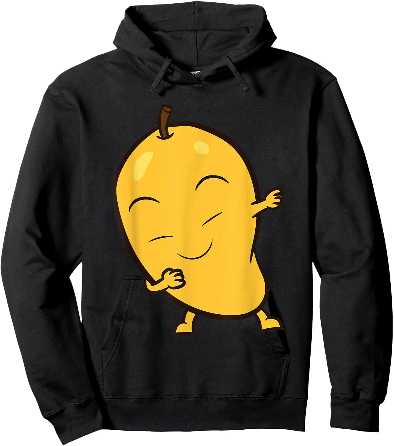Cute Mango Fruit Love Mangos Dabbing Mango Hoodie - Hoodie | Black