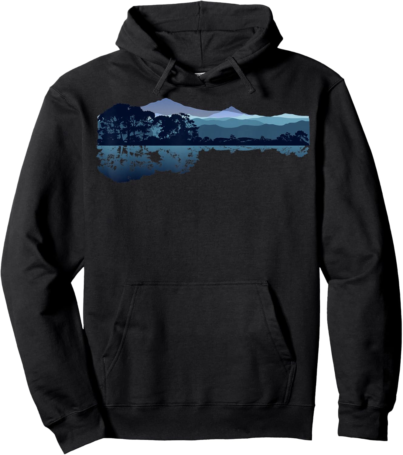 Nature Guitar Shirt | Cute Music Environment Lovers Gift Hoodie - Hoodie | Black