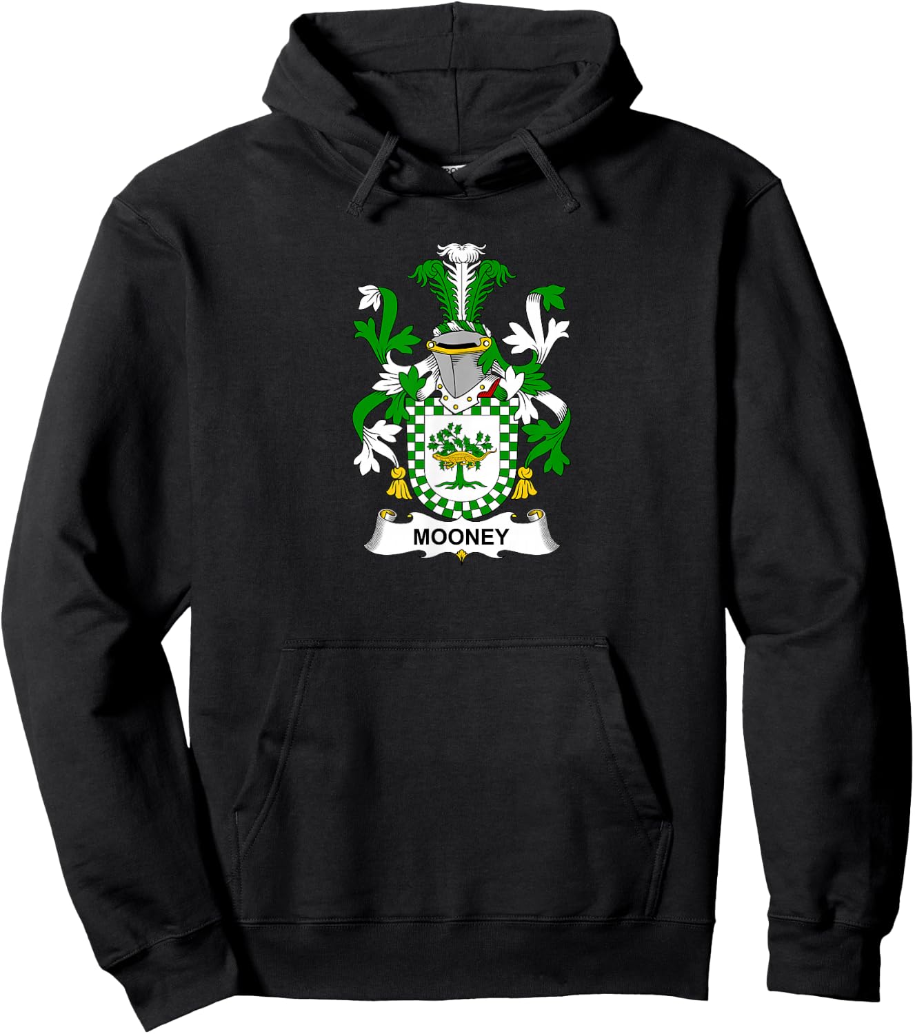Mooney Coat of Arms - Family Crest Hoodie - Hoodie | Black
