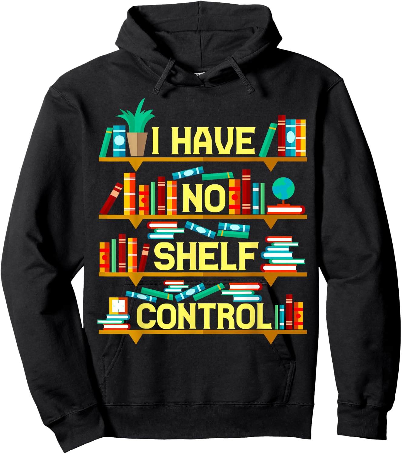 Funny Book Lover Gift Book Club Group Reading Librarian Pun Hoodie - Hoodie | Black