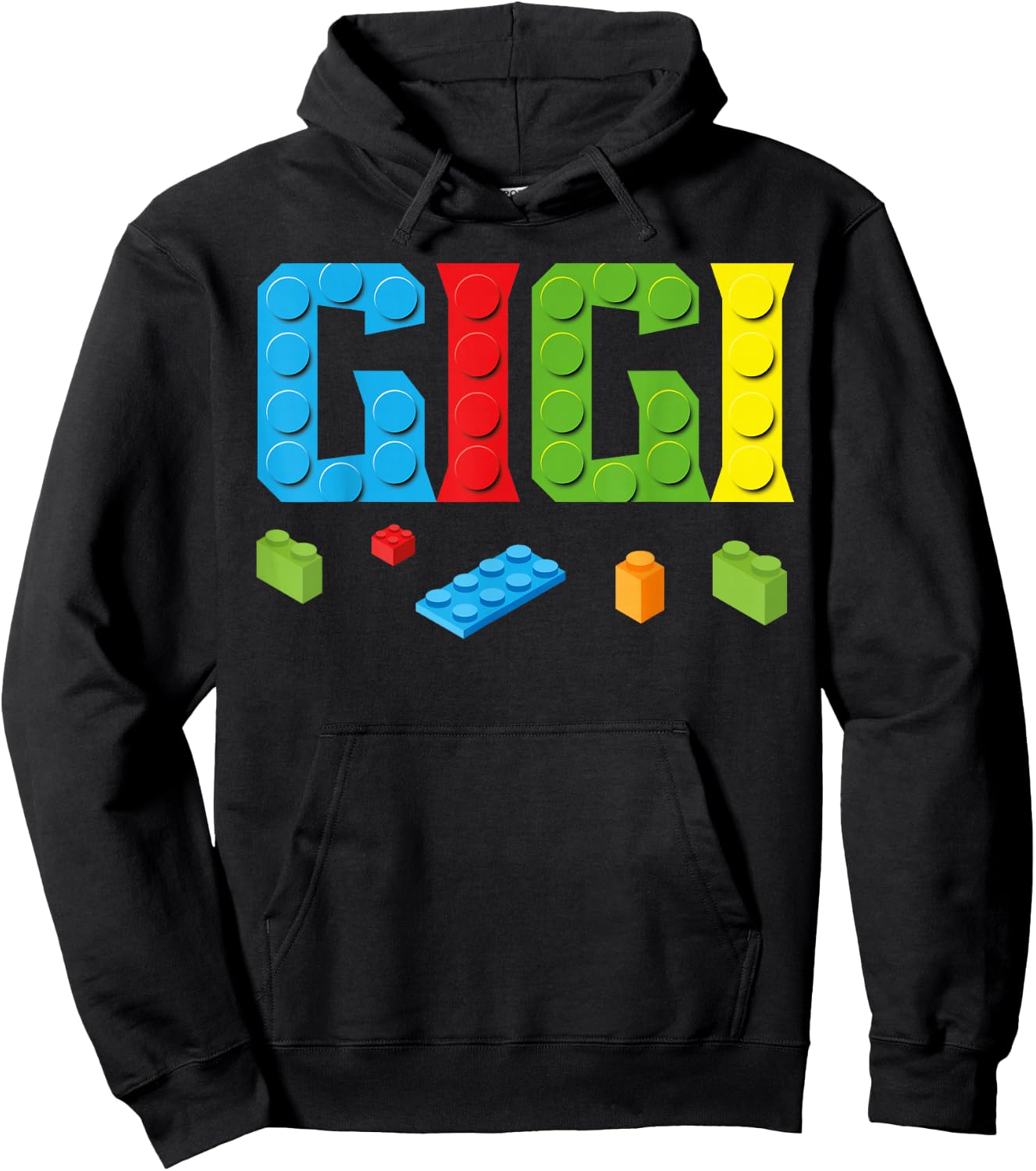 Gigi Master Builder Building Bricks Blocks Family Set Parent Hoodie - Hoodie | Black
