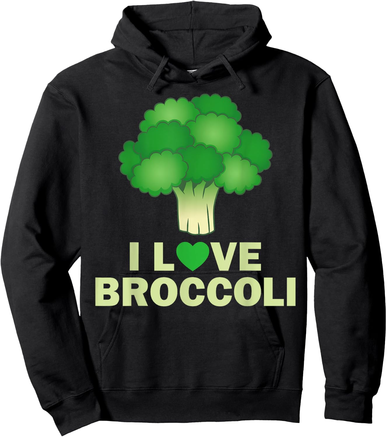 Best Broccoli Women Paleo Keto Diet Vegan Healthy Hoodie - Hoodie | Black