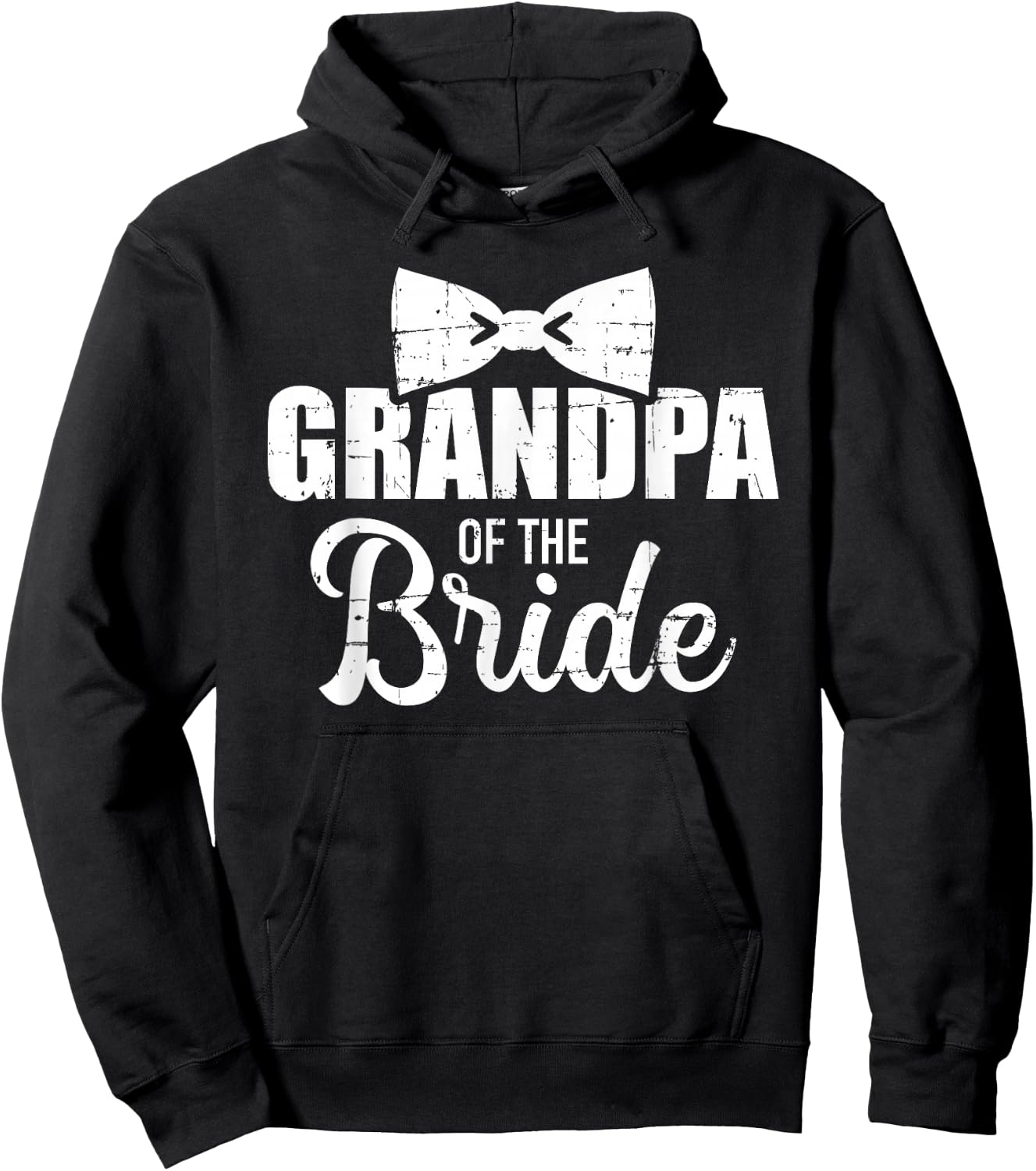Grandpa of the Bride for Wedding and Stag Night Hoodie - Hoodie | Black