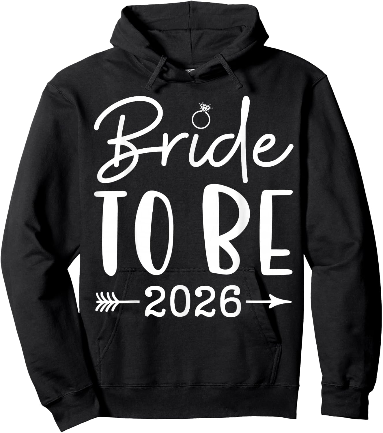 Bride to be 2026 Bachelorette Party Bridal Party Matching Hoodie - Hoodie | Black