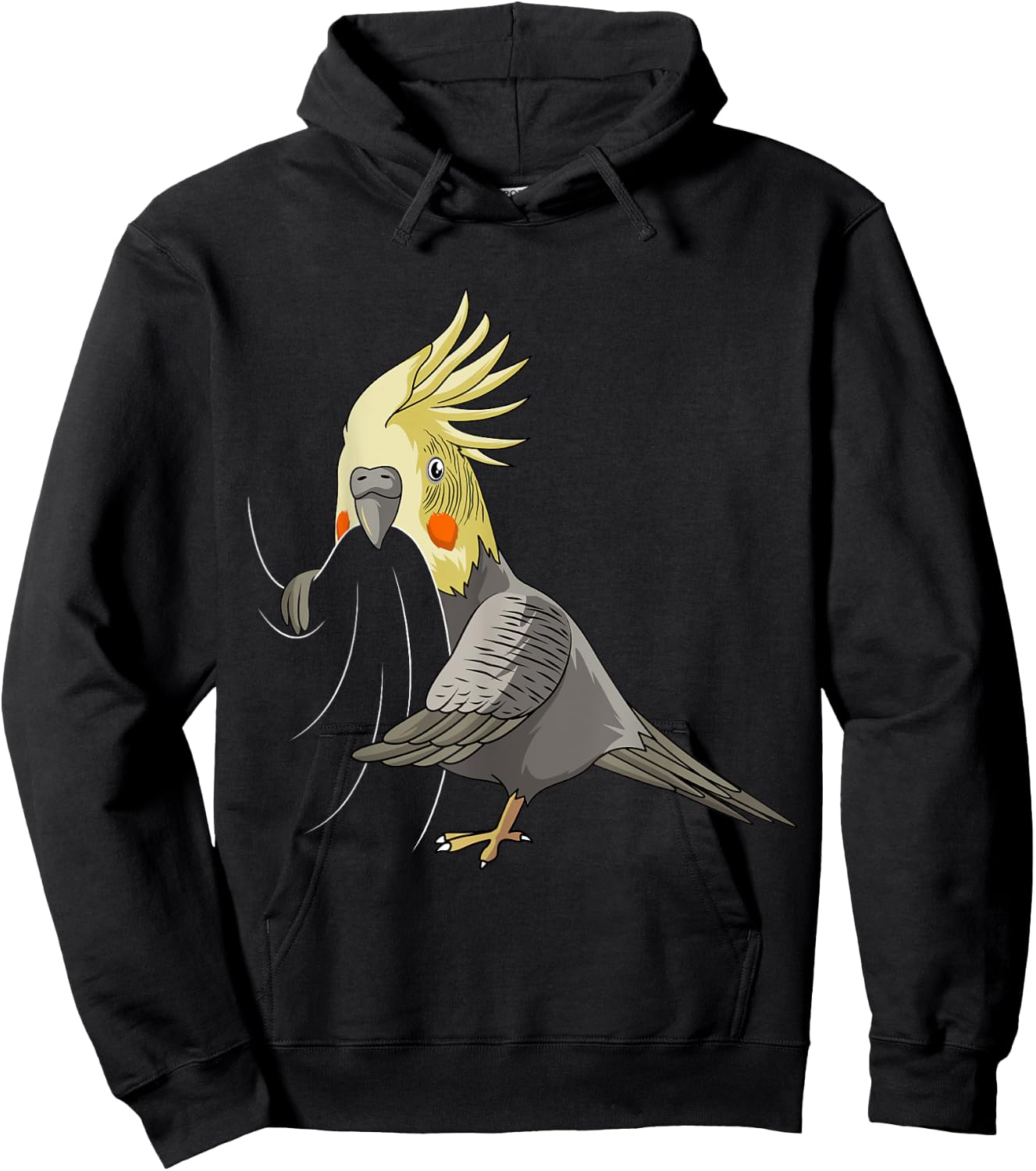 Cockatiel Lover Bird Lovers Women Kids Girl Hoodie - Hoodie | Black