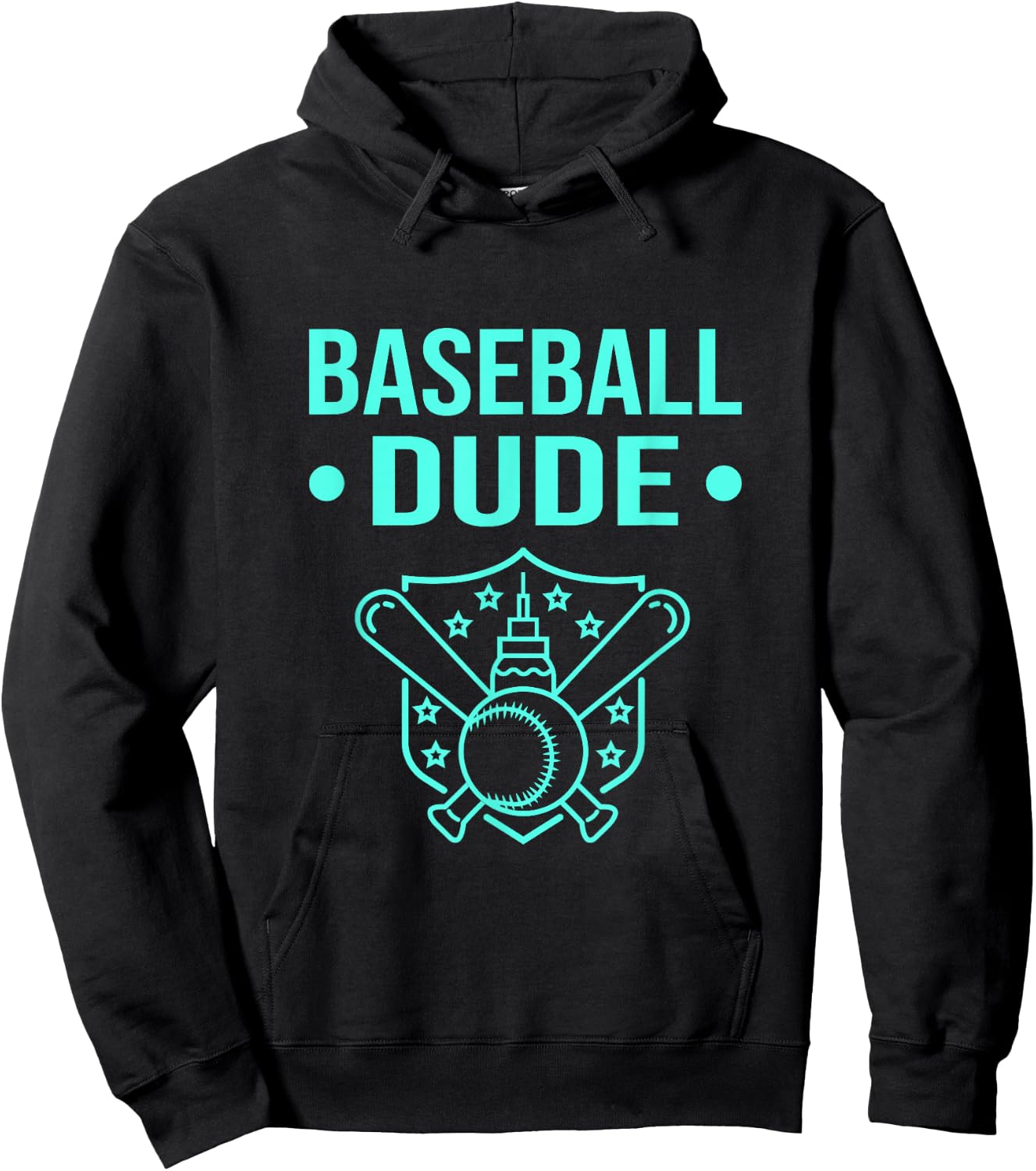 Perfect Baseball Dude Shirt Perfect Dude Merchandise Dude Hoodie - Hoodie | Black
