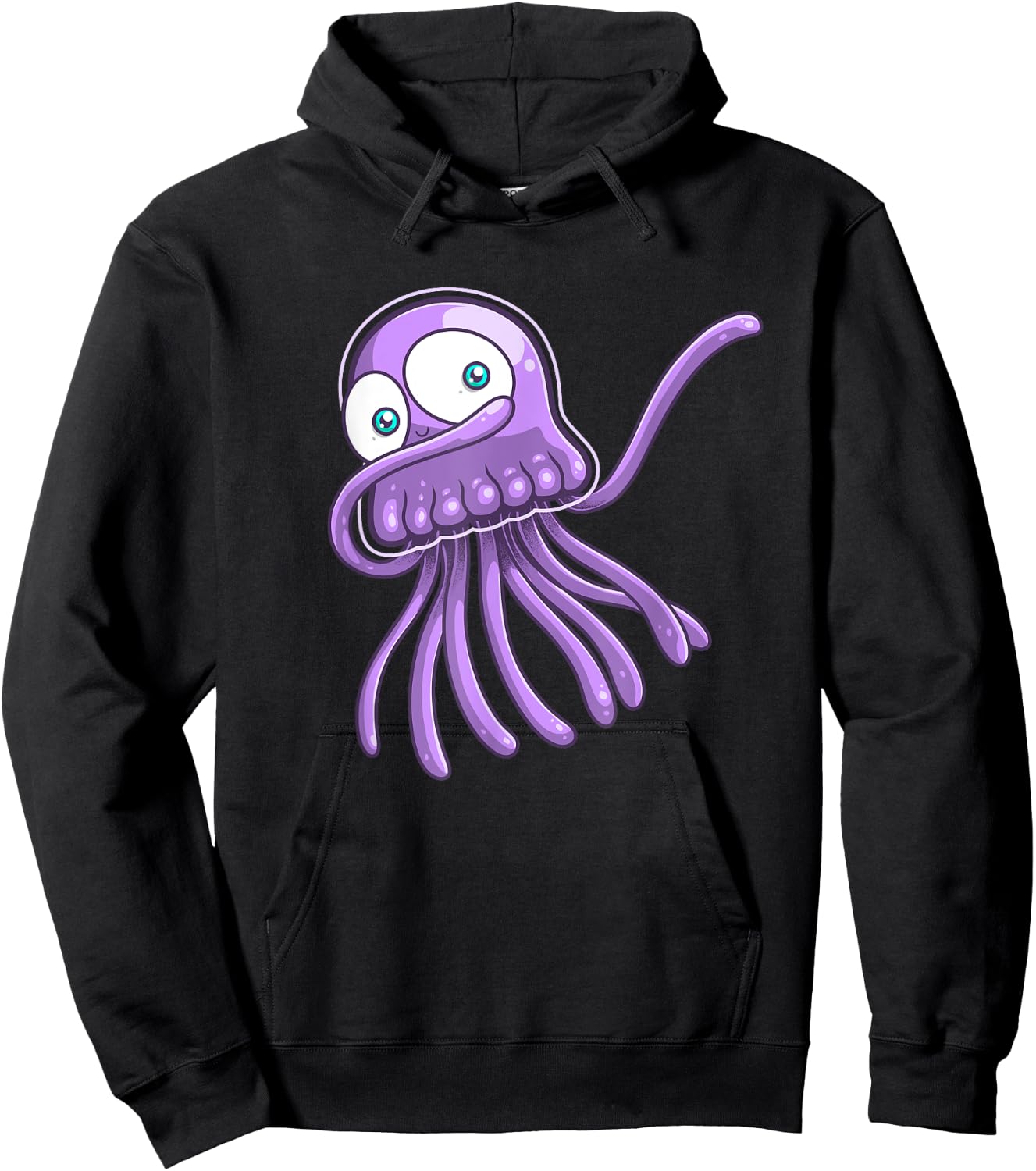 Funny Jellyfish Design For Kids Dab Dance Dabbing Jellyfish Hoodie - Hoodie | Black