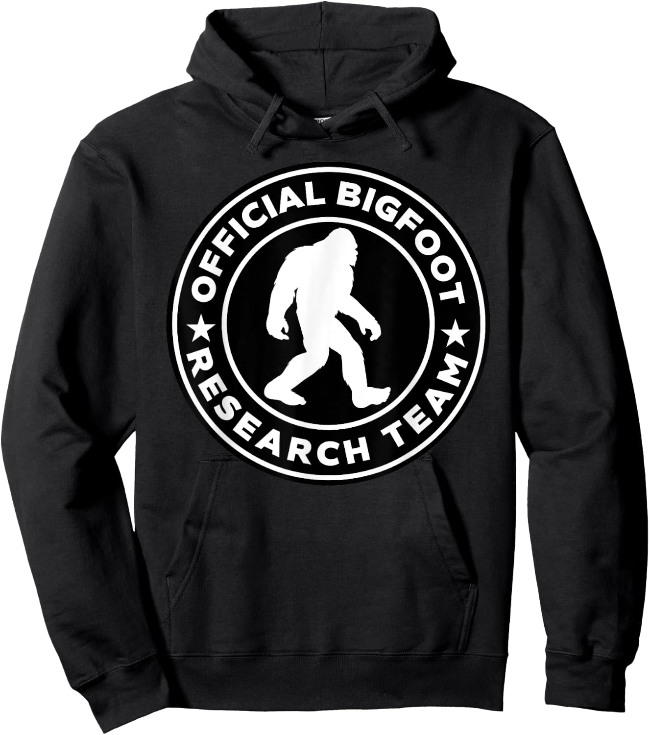 Miftees Halloween Official Bigfoot Research Team Hoodie - Hoodie | Black
