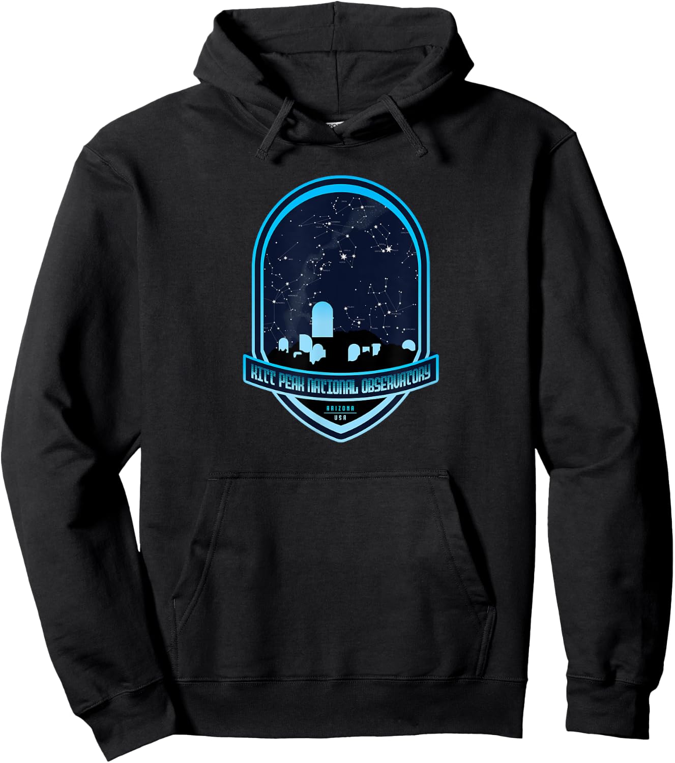 Kitt Peak National Observatory - Arizona, USA Hoodie - Hoodie | Black