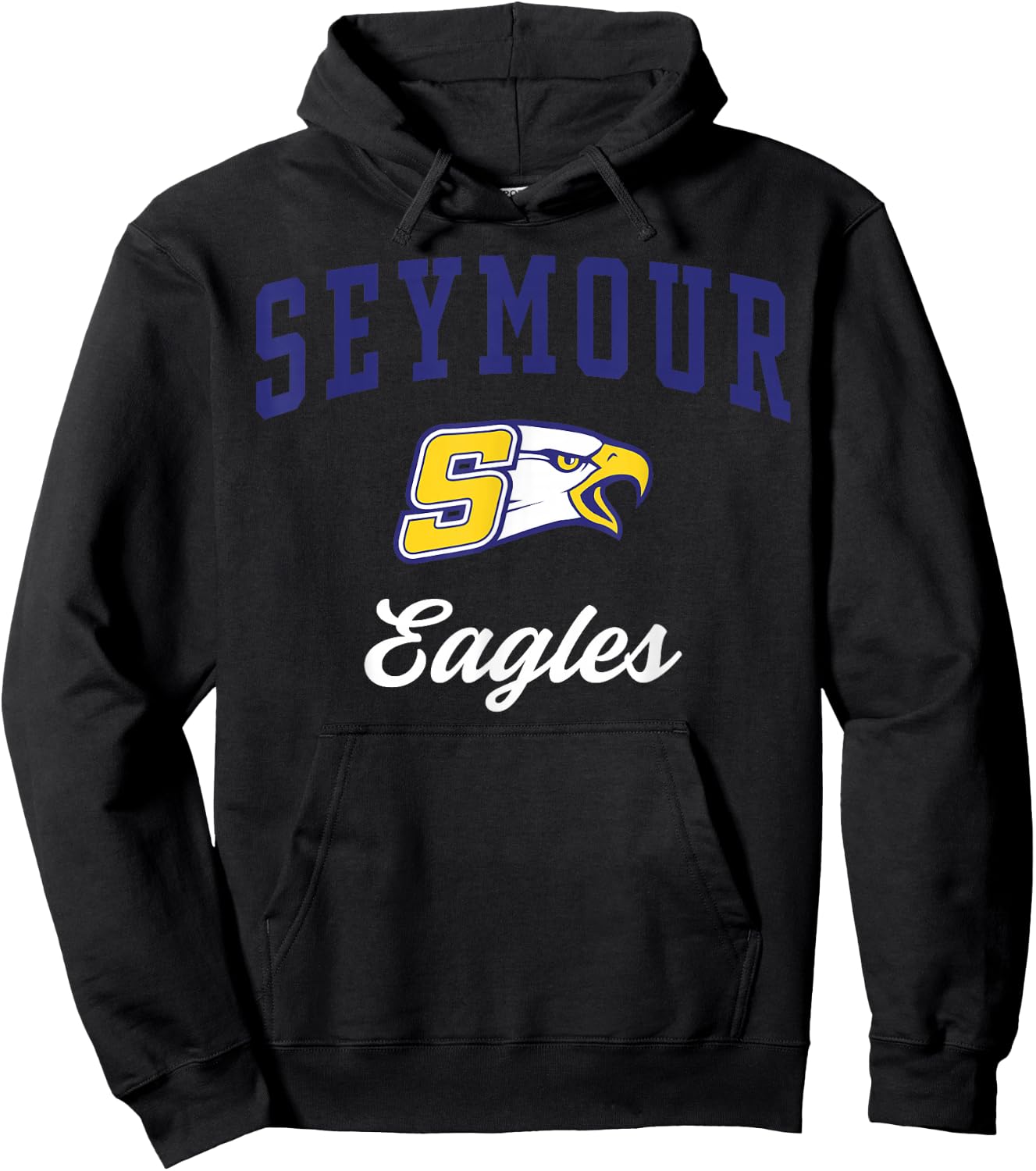 Seymour High School Eagles Hoodie - Hoodie | Black