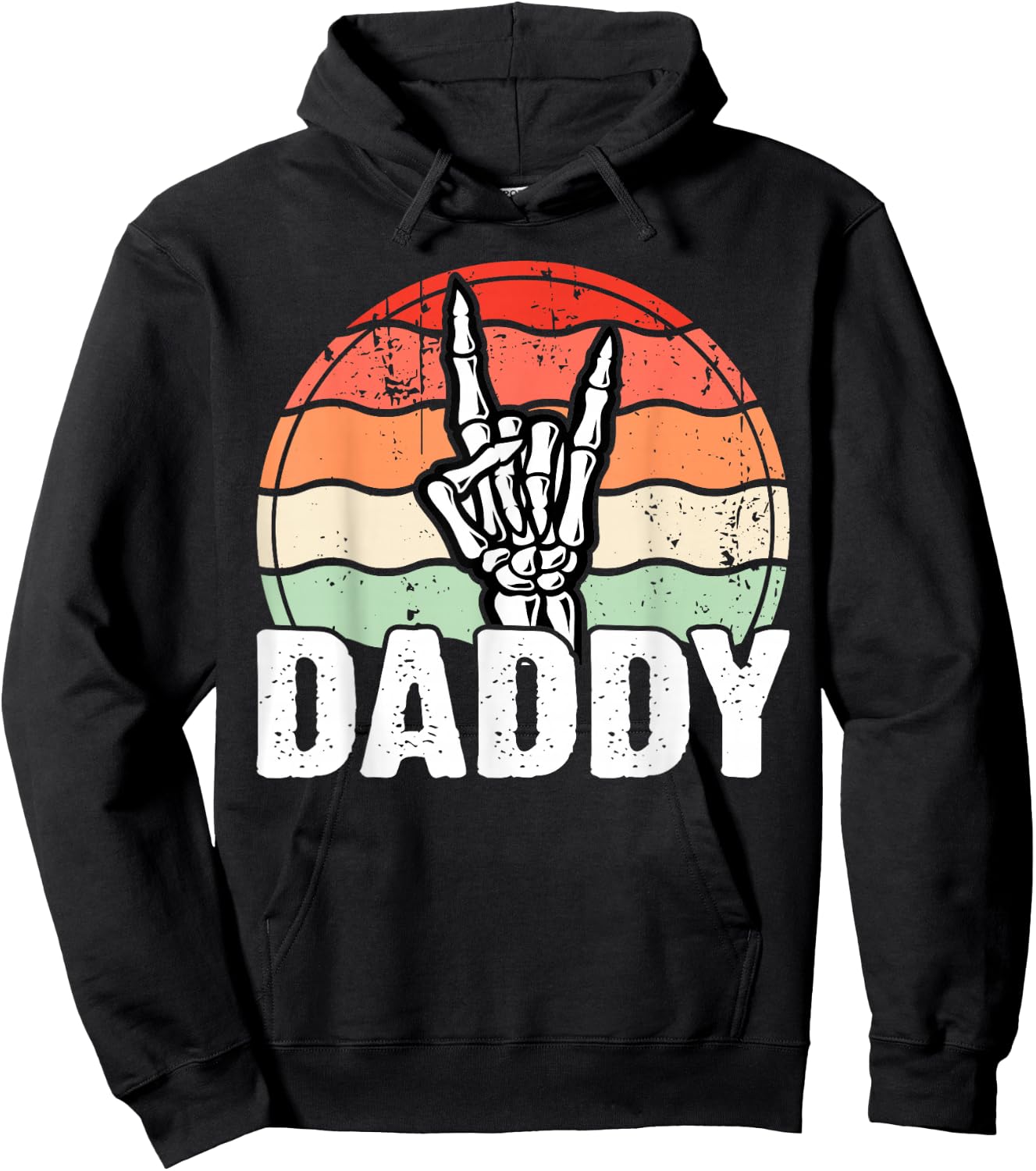 Daddy Of The Bad Two the Bone Birthday 2 Years Old Birthday Hoodie - Hoodie | Black