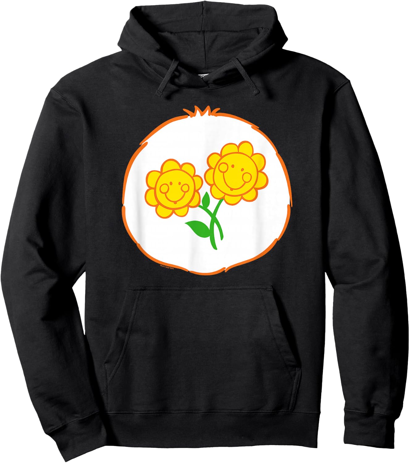 Care Bears Halloween Friend Bear Floral Badge Costume Hoodie - Hoodie | Black