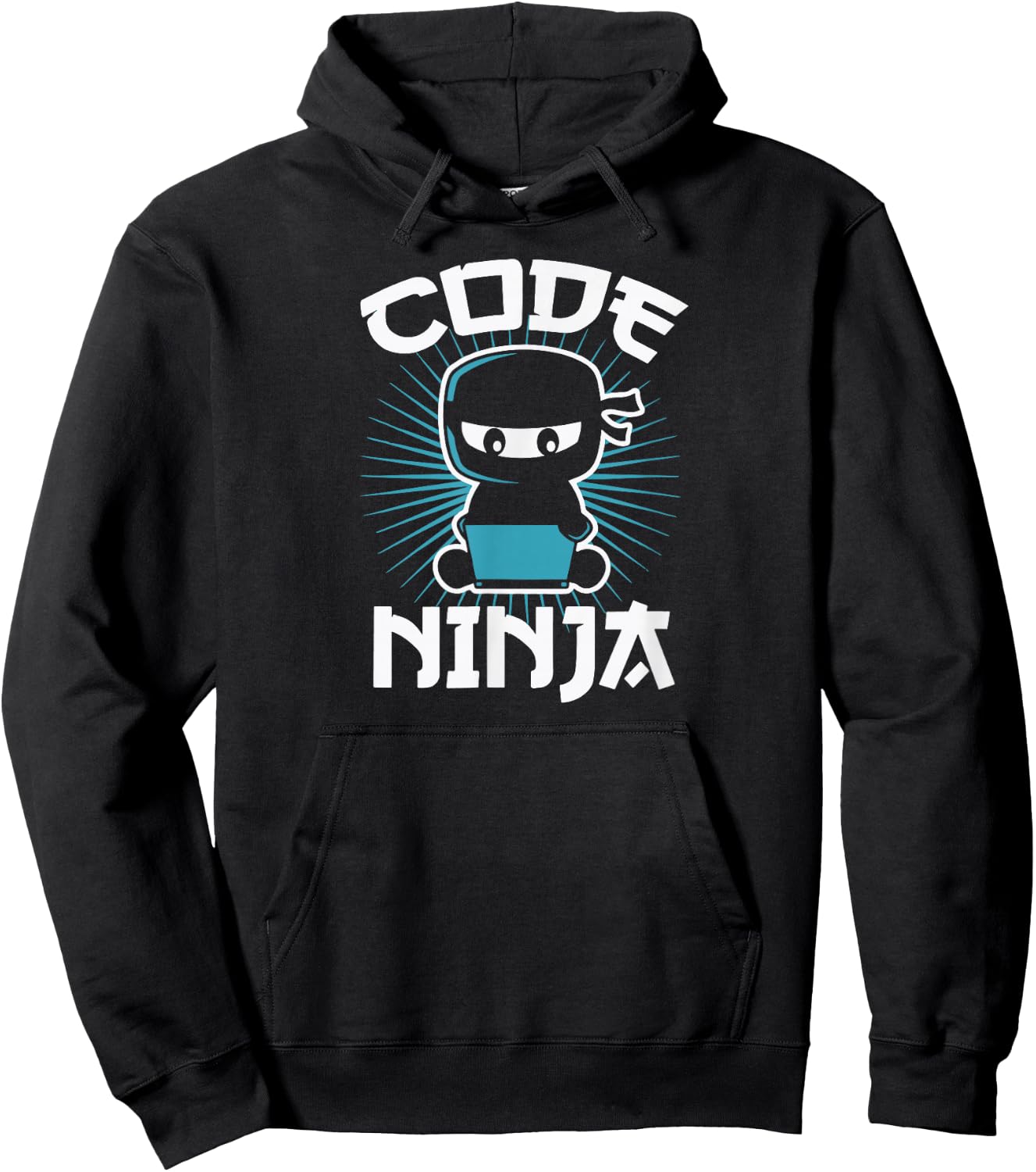 Code Ninja Programmer Coder Computer Programming Coding Hoodie - Hoodie | Black